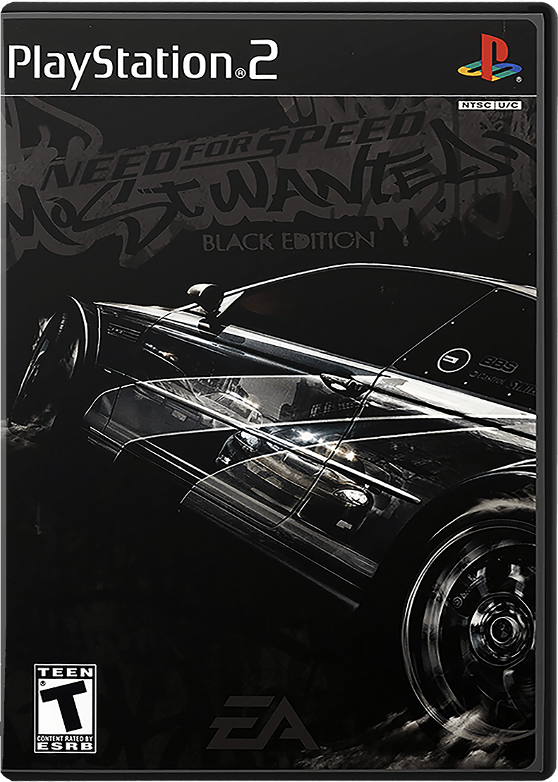 Need for Speed Most Wanted box art for Playstation 2
